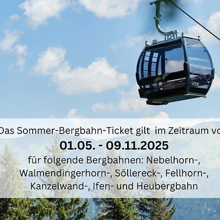 Bergfex Ifenblick Mit Sommer-Bergbahnticket Oberstdorf Luaran gambar