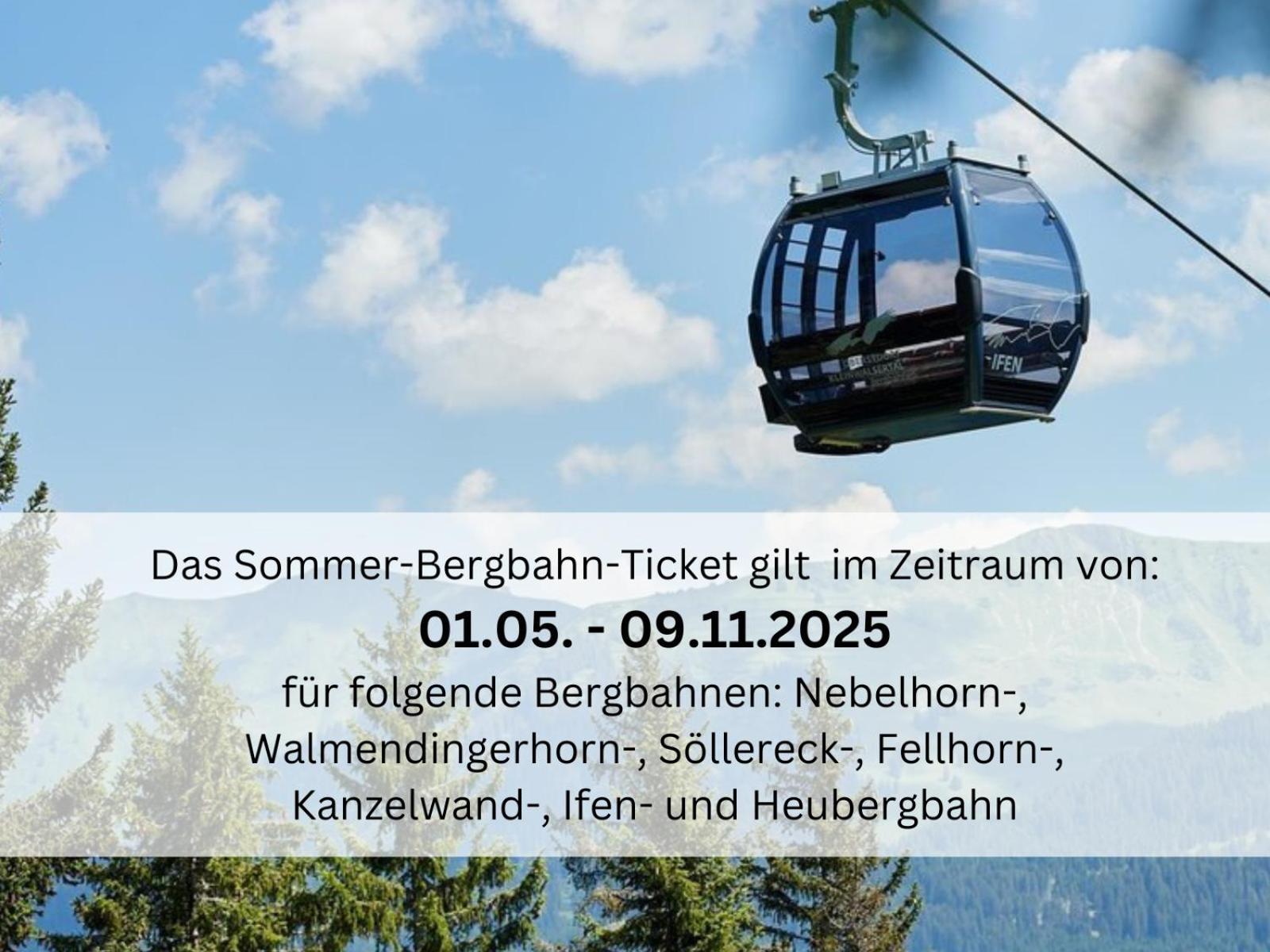 Bergfex Ifenblick Mit Sommer-Bergbahnticket Oberstdorf Luaran gambar